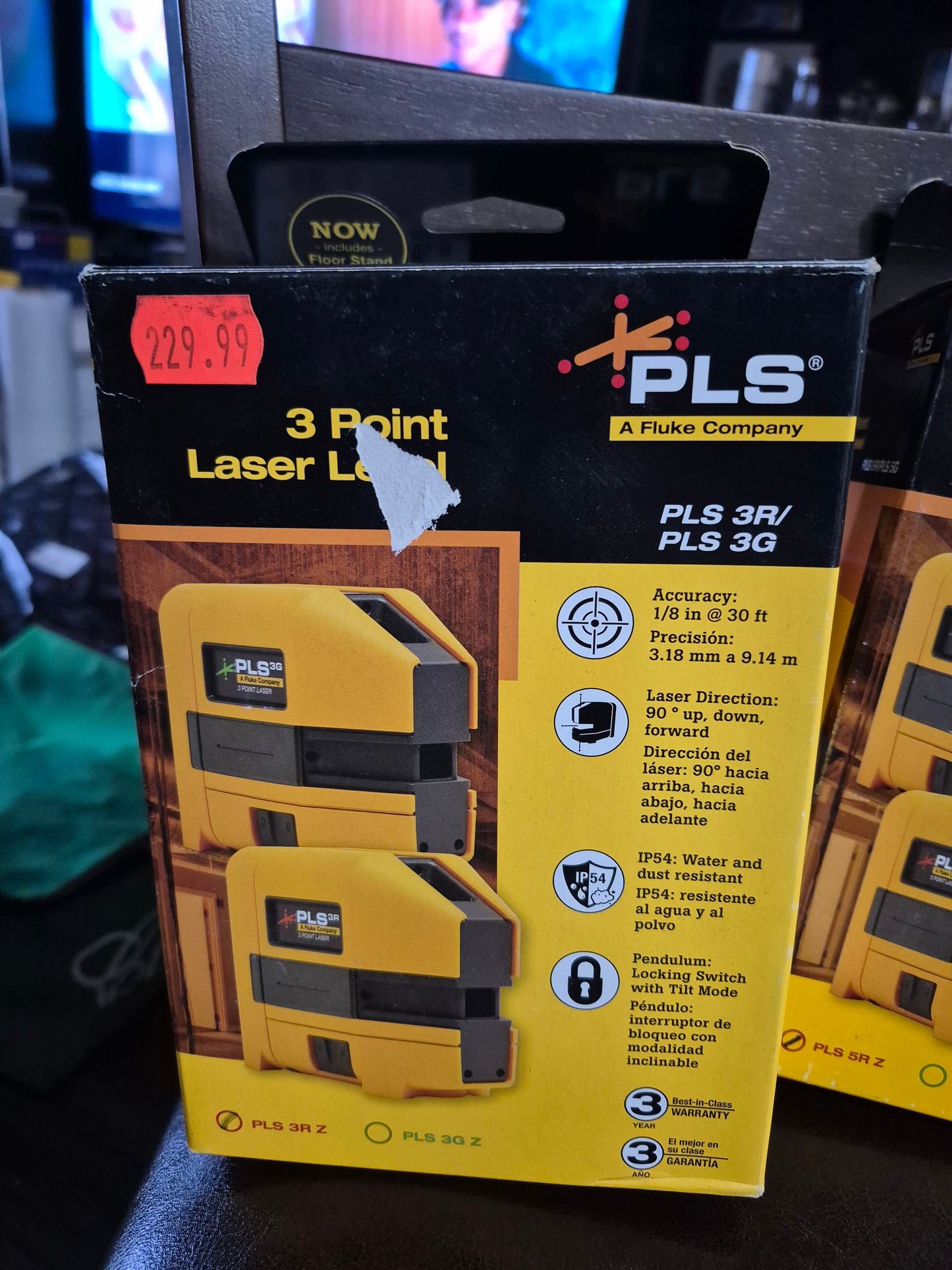Pls3rz 3 Point self leveling laser (new)