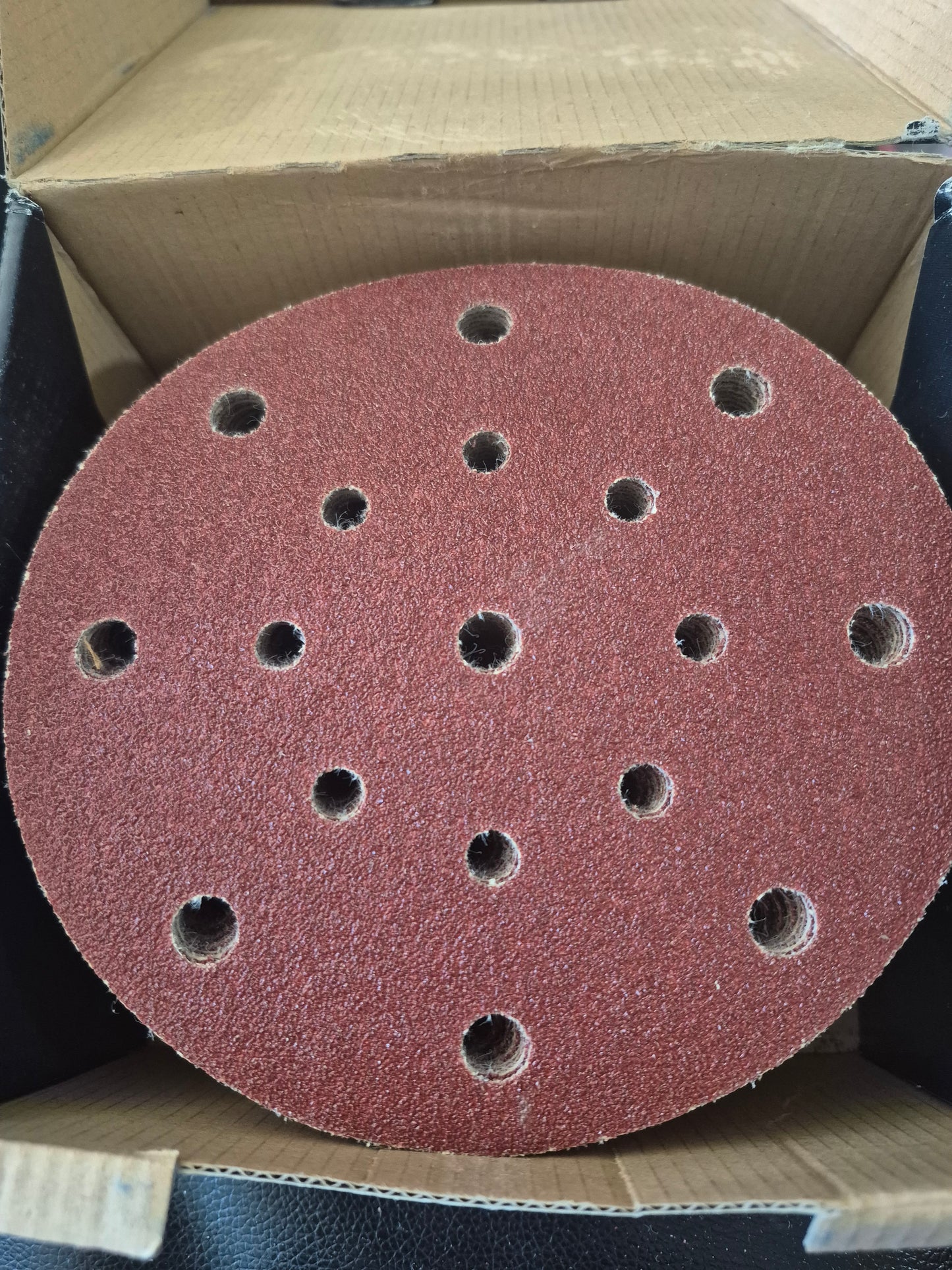 Festool 6" D150 50 grit rubin sandpaper x50 496614