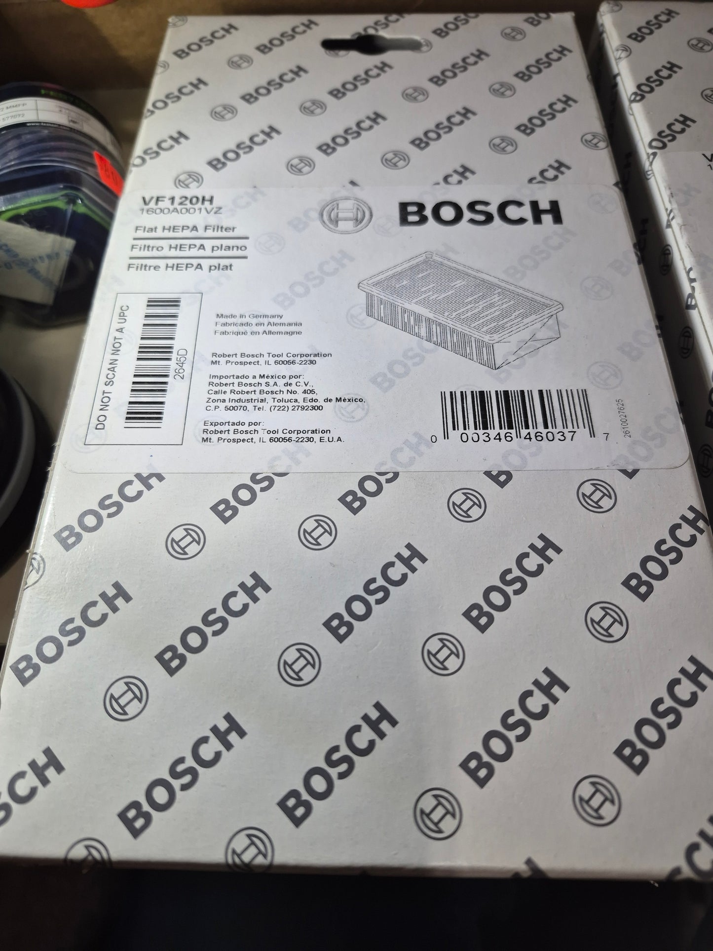 Bosch flat hepa filter VF120H