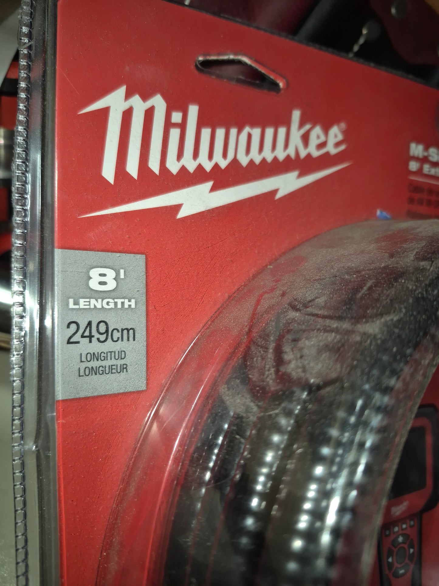 Milwaukee 8' extension for m12 camera 12v