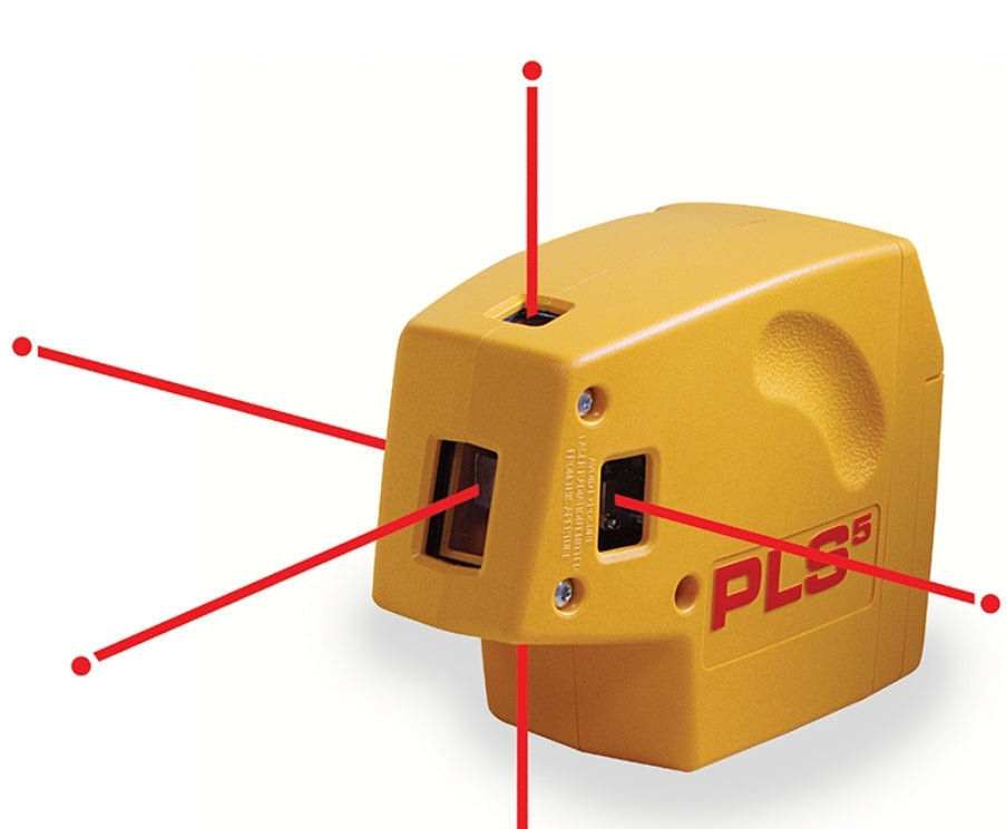 Pls5r red 5 point self leveling laser system.