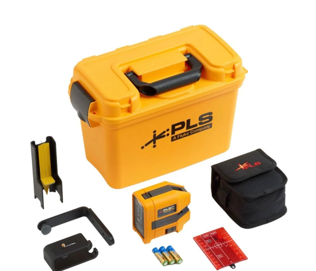 PLS5R KIT red laser level. (Open box, Display)