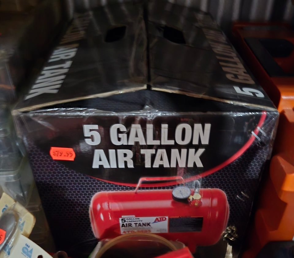 Air Tank ATD Tools atdtool
Part 9895 · Heavy-gauge steel construction with rust-free baked finish · Shipping Weight: 26.45 lbs. · Replacement 160 psi gauge ·