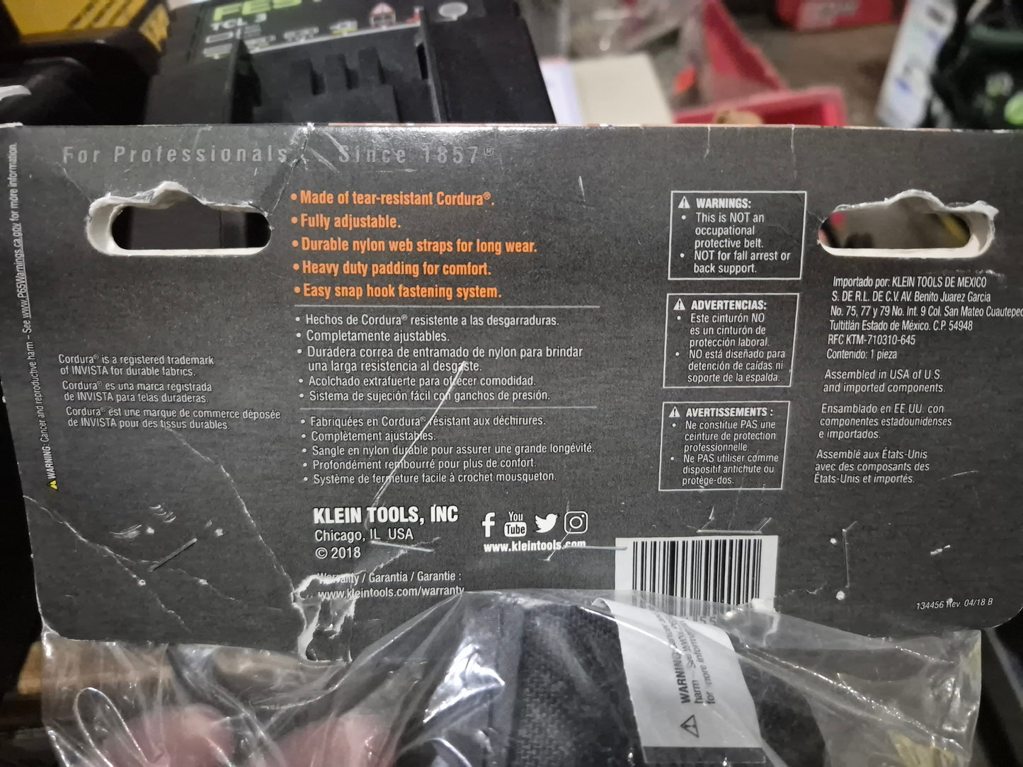 (USA 🇺🇸) Klein tradesman suspenders 55400