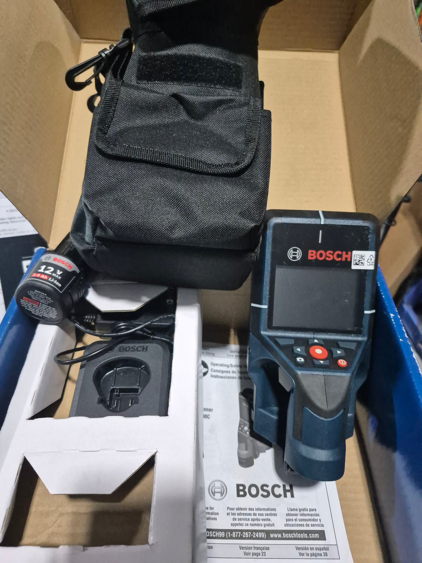 BOSCH D-tect200C Professional 12V Detector/ Scanner (new)