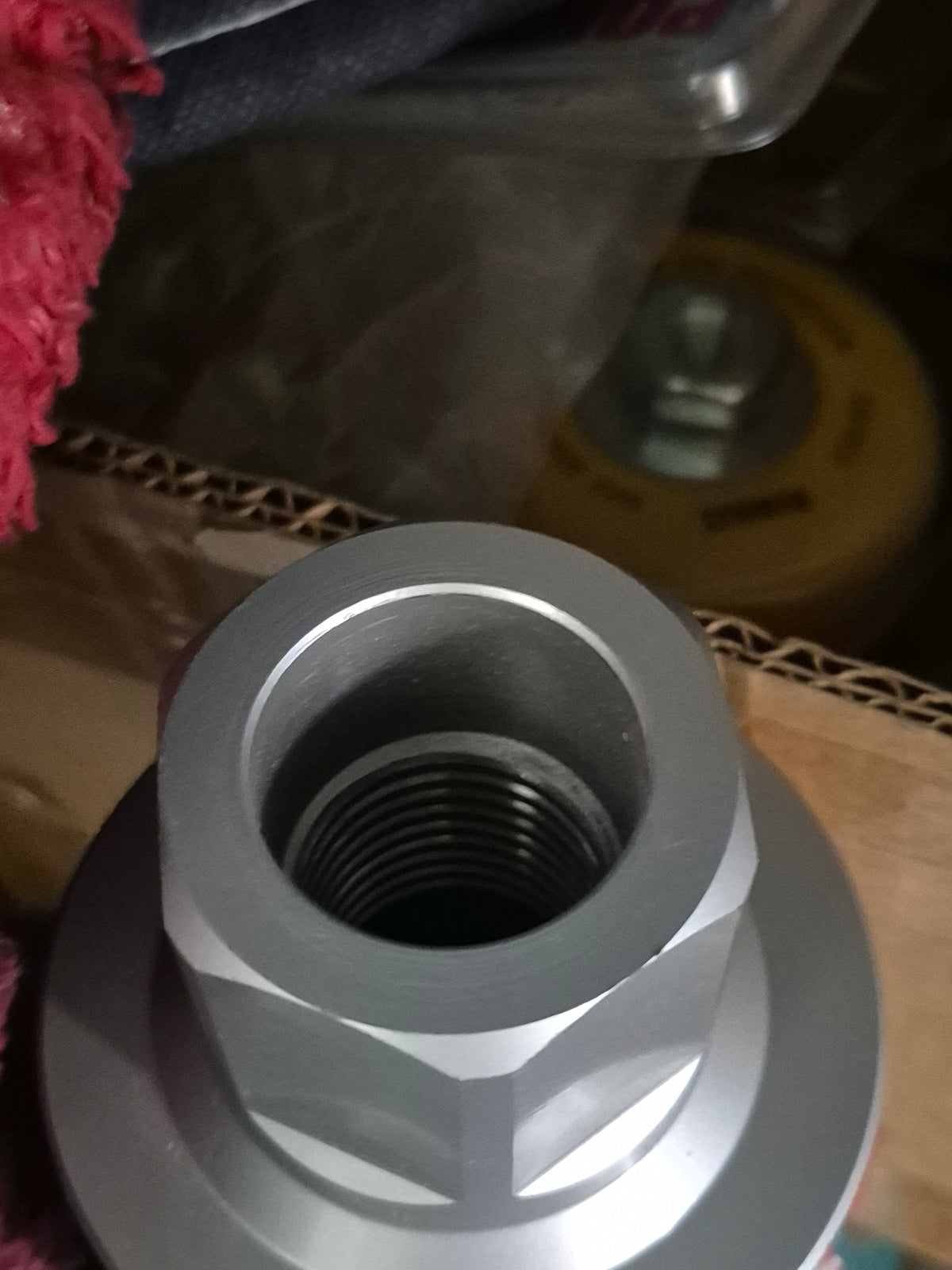 Diteq 3-1/2"x14" 1-1/4 thread Diamond core bit