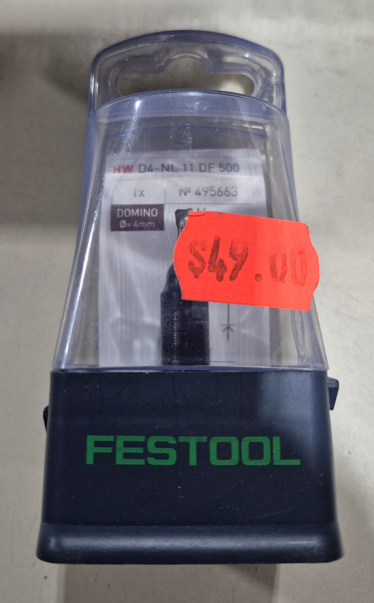 Festool 495663 Domino Cutter, 4mm