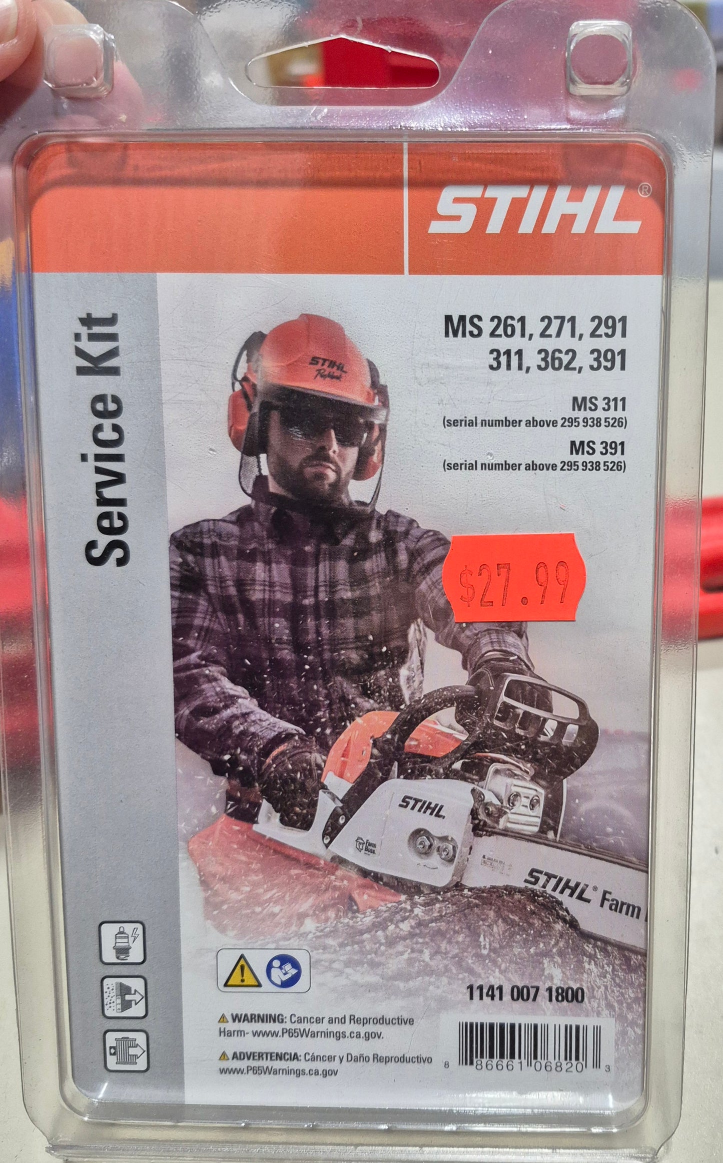 Stihl MS 271, MS 291, MS 311, MS 391 Chainsaw Service Kit