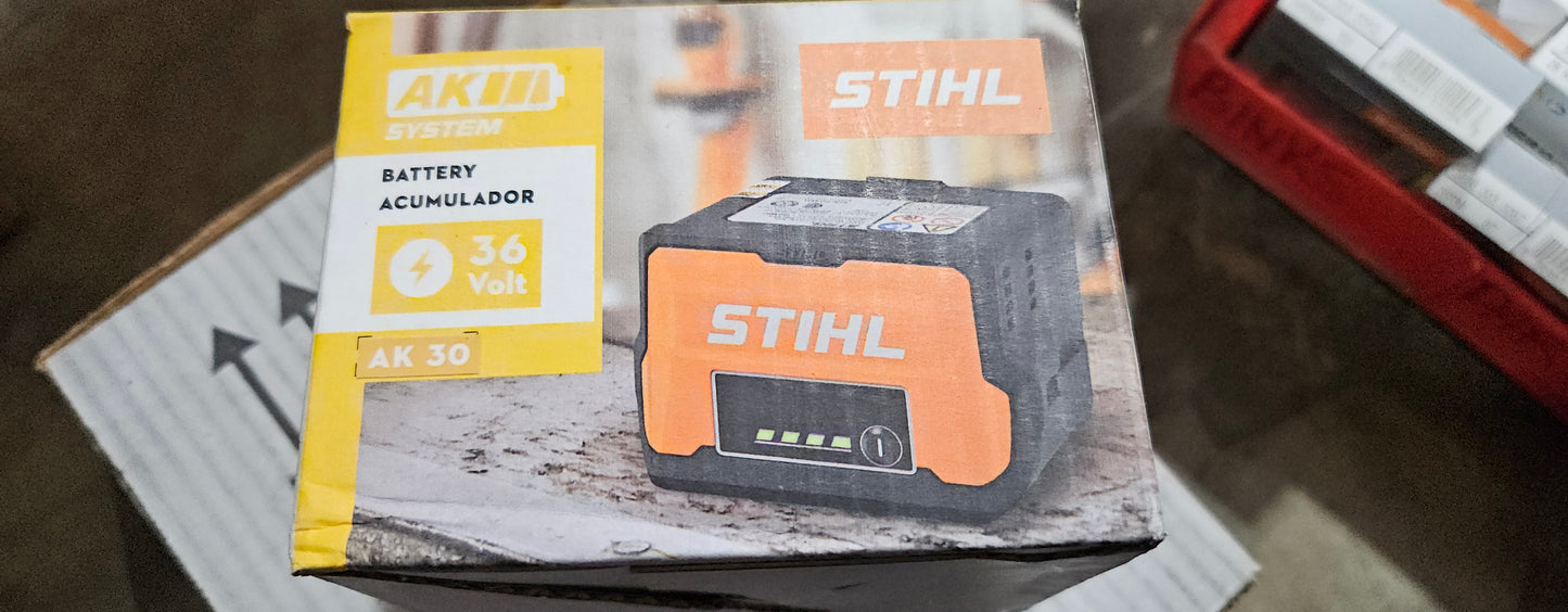 Stihl AK 30 battery 36v long run time for ak series tools