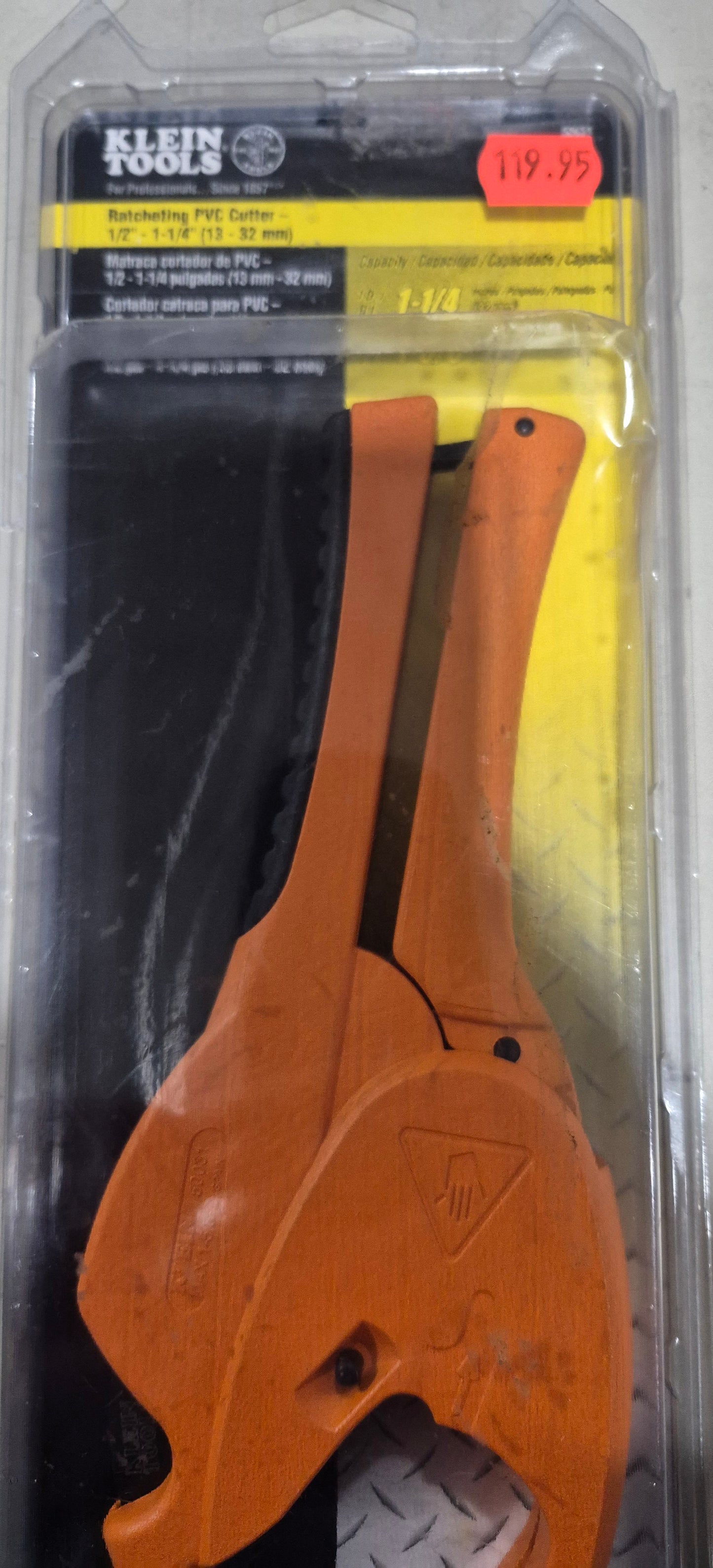 Ratcheting PVC Cutter
50031