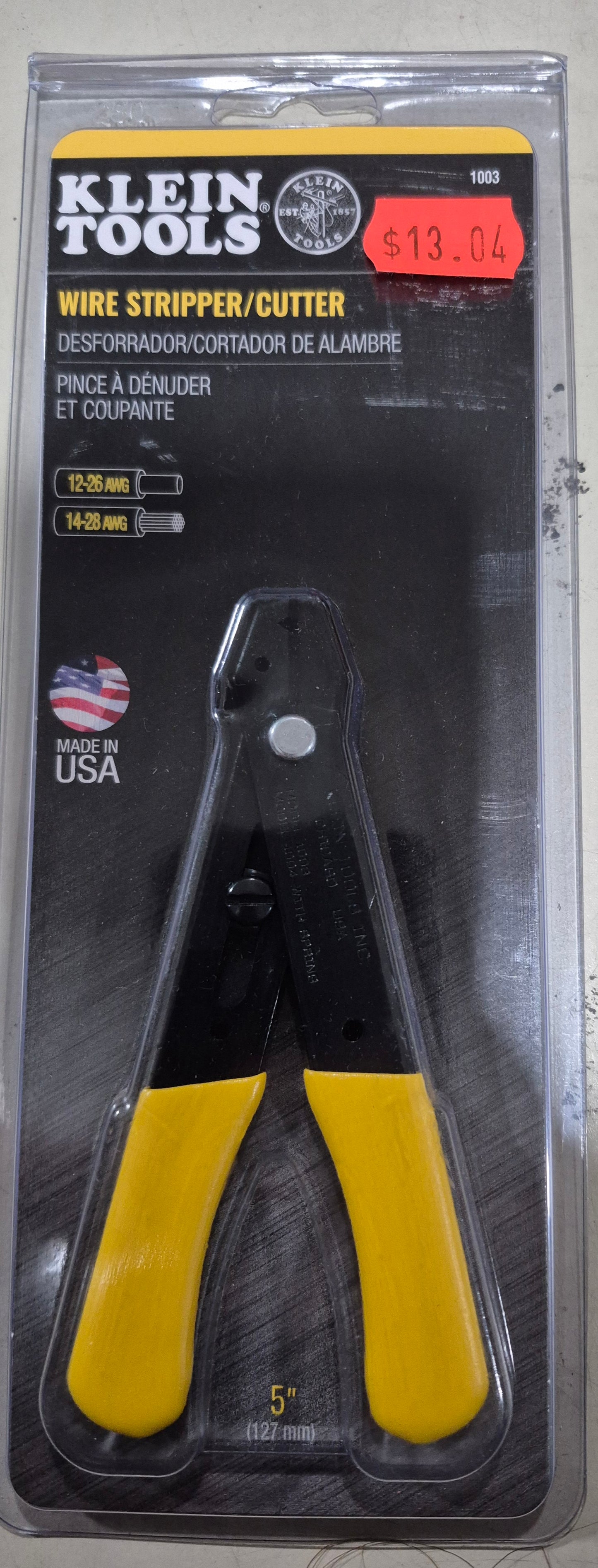 Wire Stripper and Cutter Compact
1003