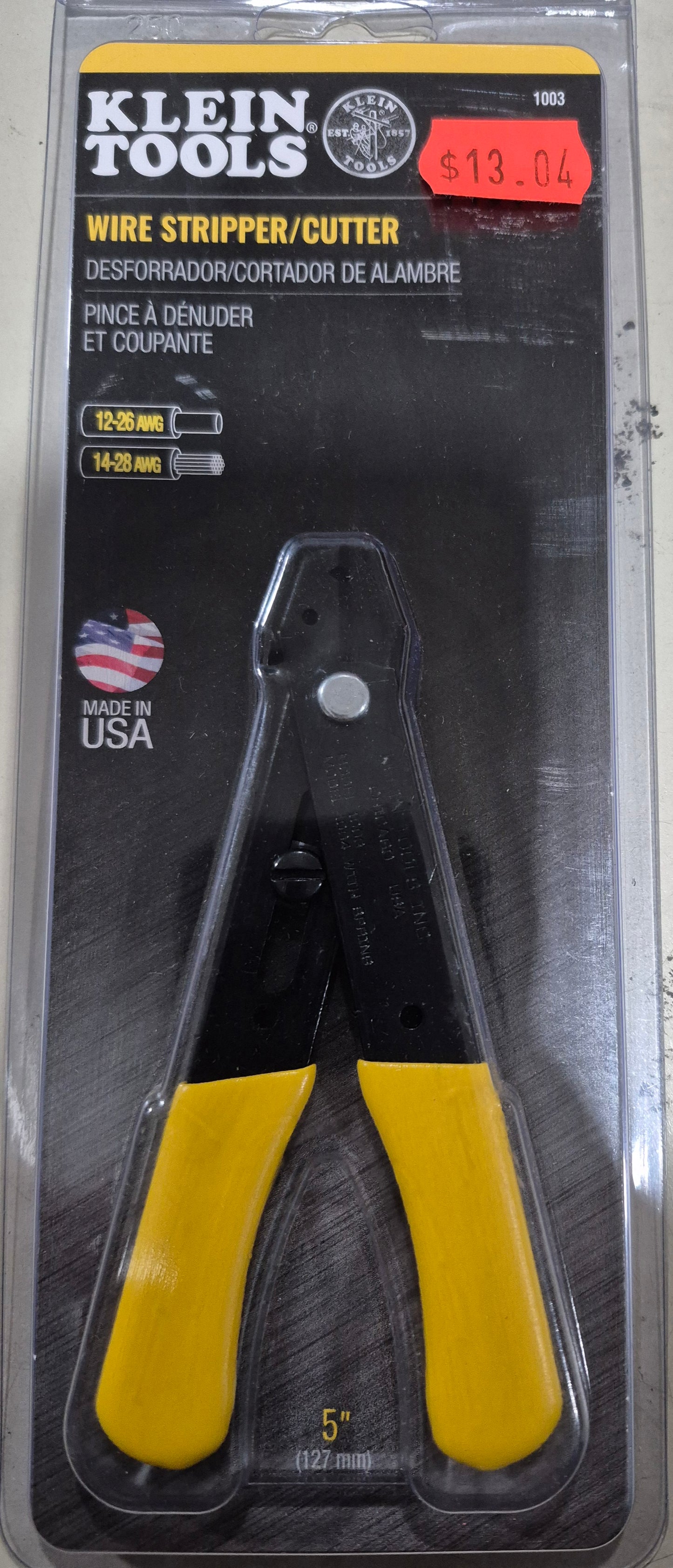 Wire Stripper and Cutter Compact
1003