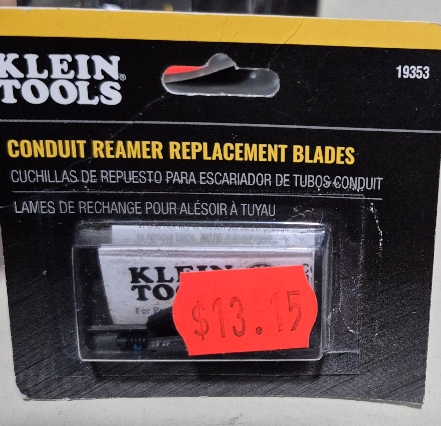 Klein tools Conduit Reamer Replacement Blade Kit
19353