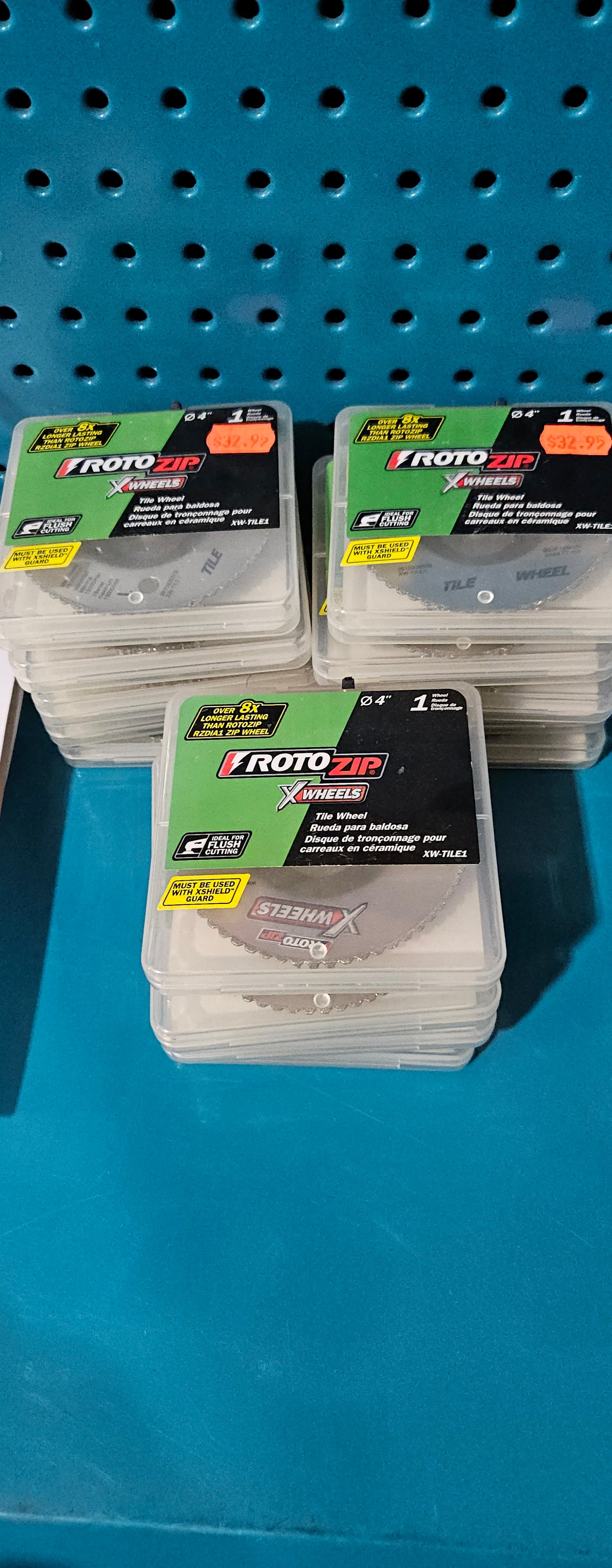 Rotozip 4" diamond tile blade 14pc xw-tile1