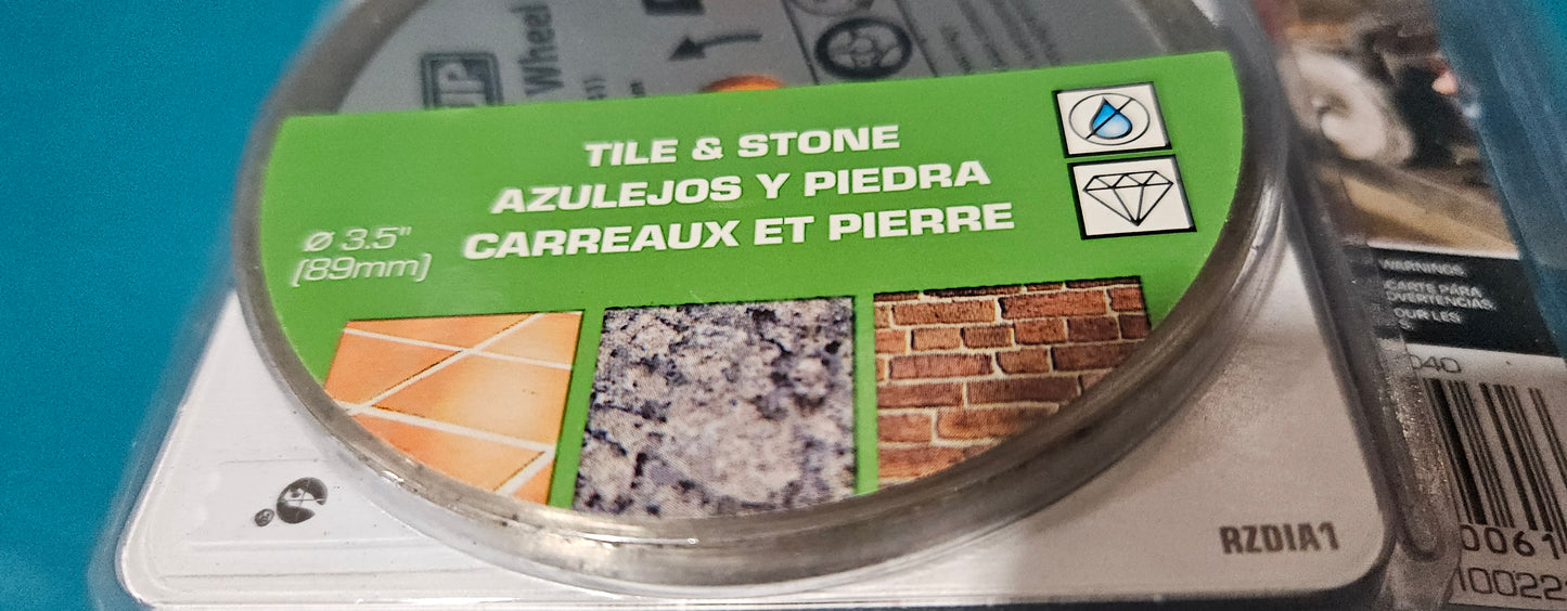 Rotozip 3-1/2" diamond 💎  blade for stone and tile rzdia1