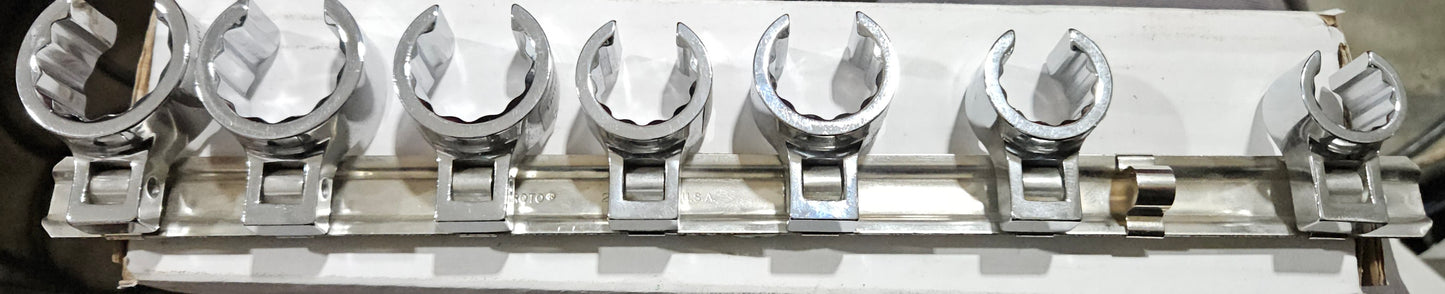 Proto 4900fl crowfoot set (short 1 pc) 8pcs set, US Made (open box)