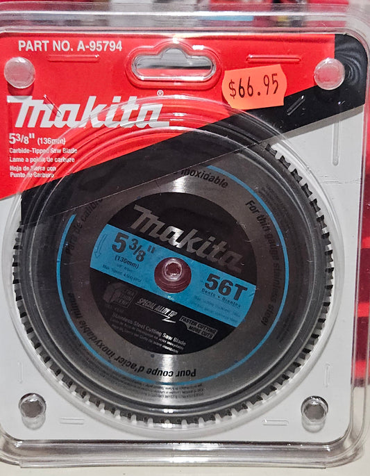 Makita A-95794 Carbide-Tipped Metal Cutting Blade, 56T