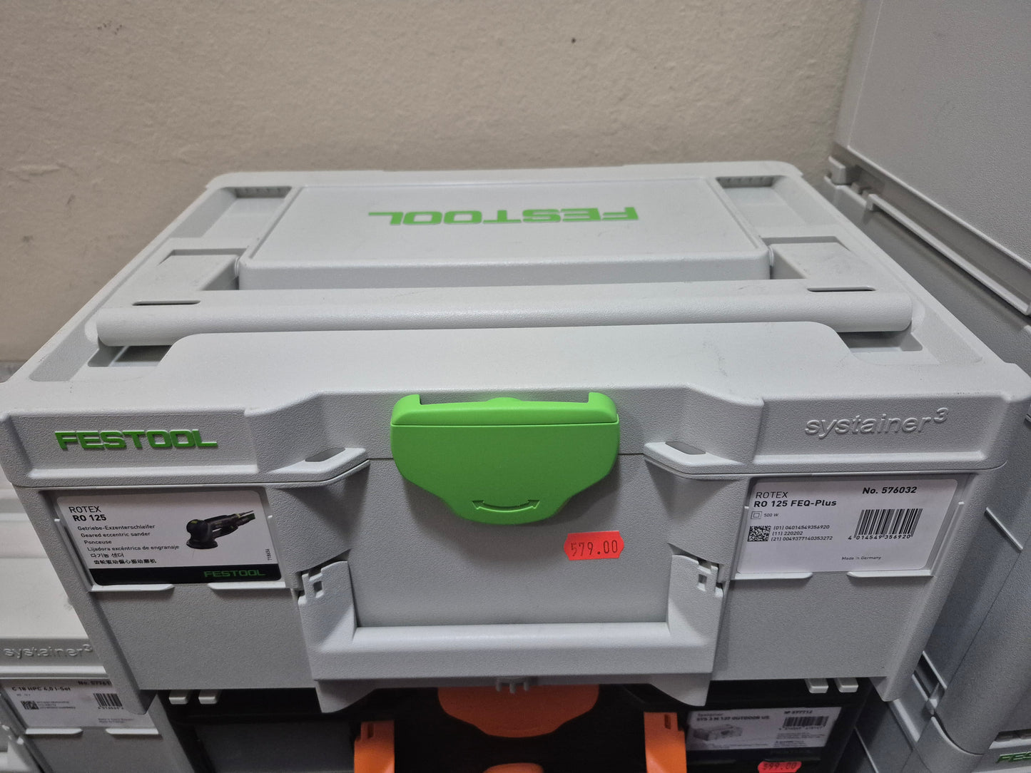 FESTOOL 576032 Multi-Mode Sander ROTEX RO 125 FEQ-Plus (new tool)