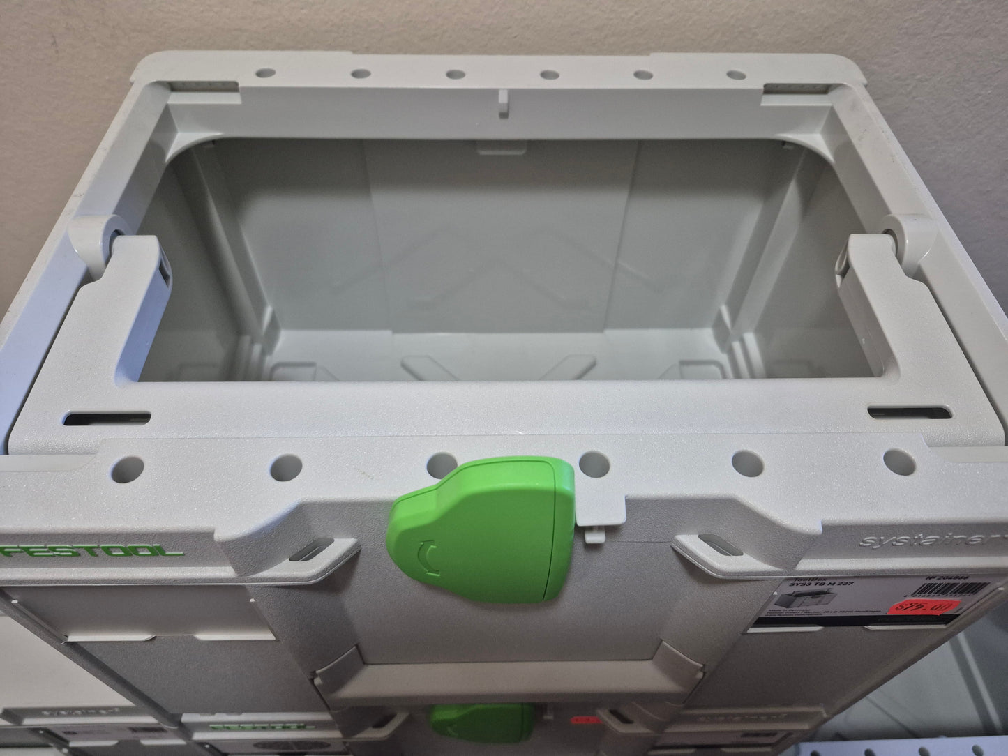 FESTOOL 204866 SYS3 systainer3 TB M 237 OPEN BOX SYSTAINER