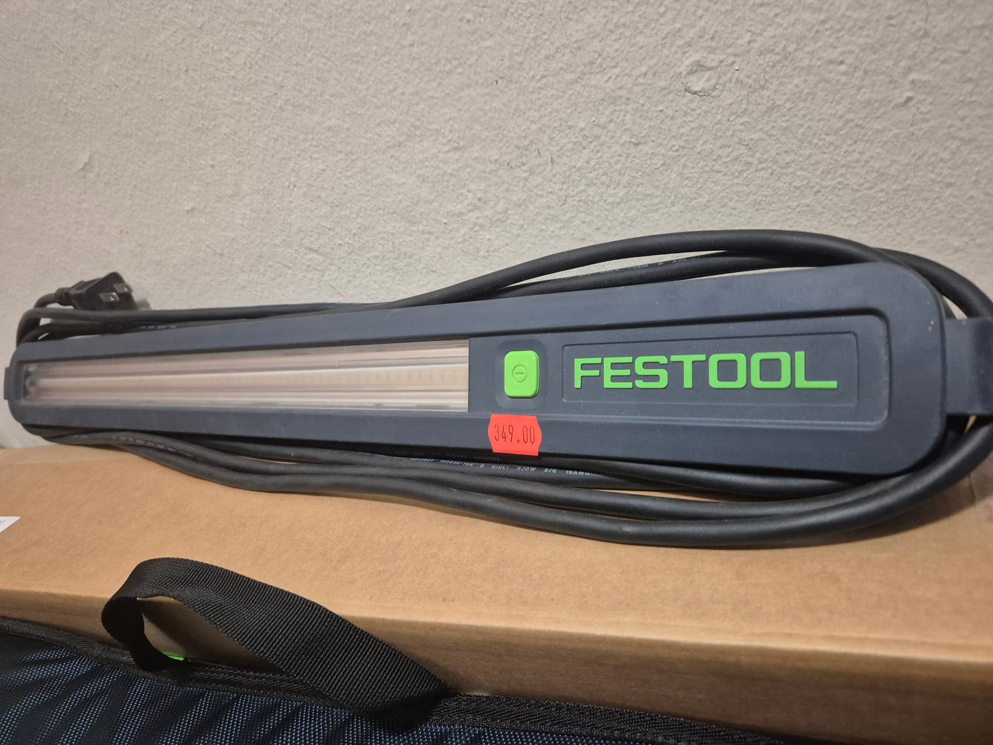 Festoll inspection 1200 lumens led light corded 120v with nylon case