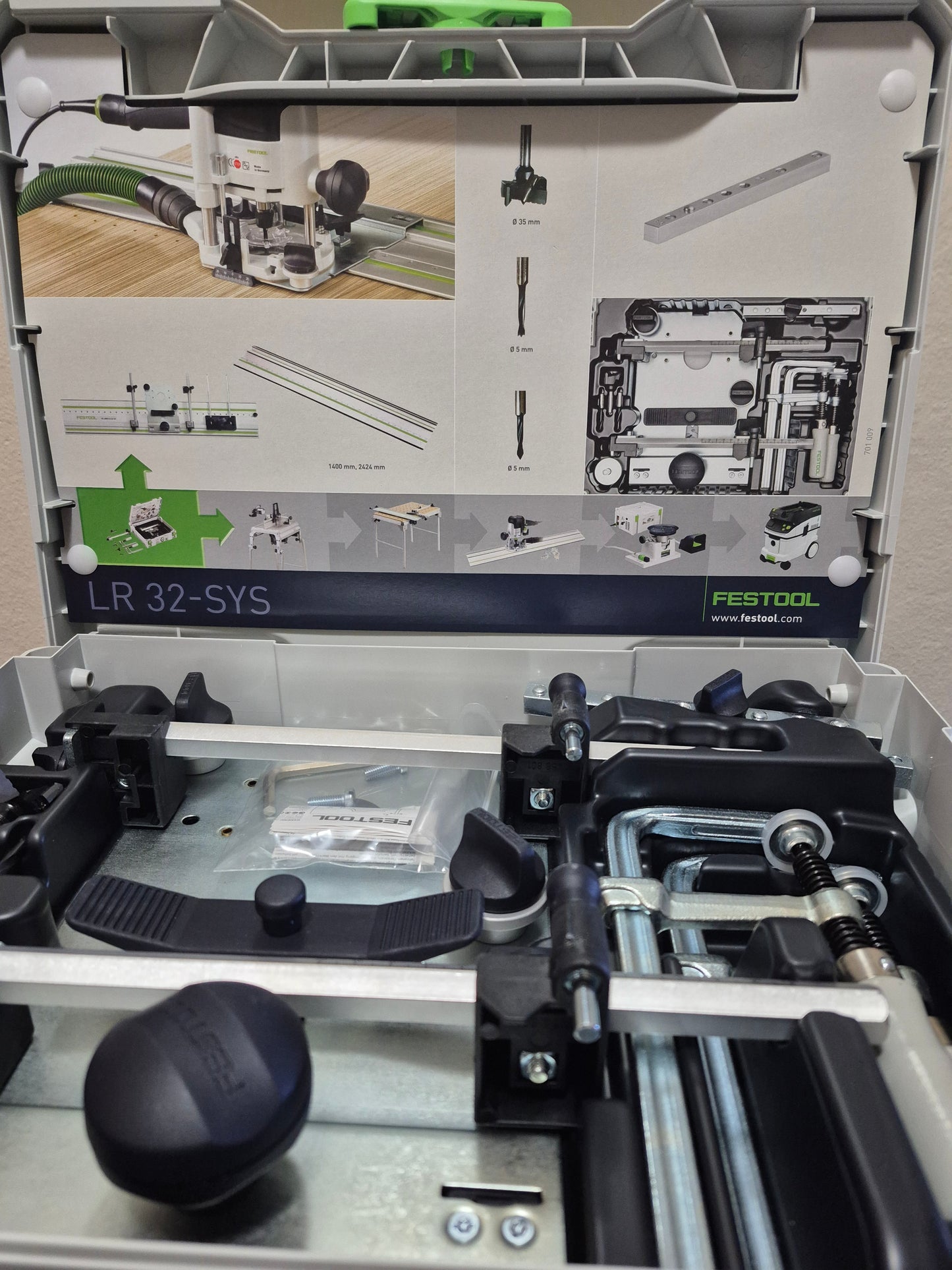 Festool 584100 HOLE DRILLING SET / LR 32