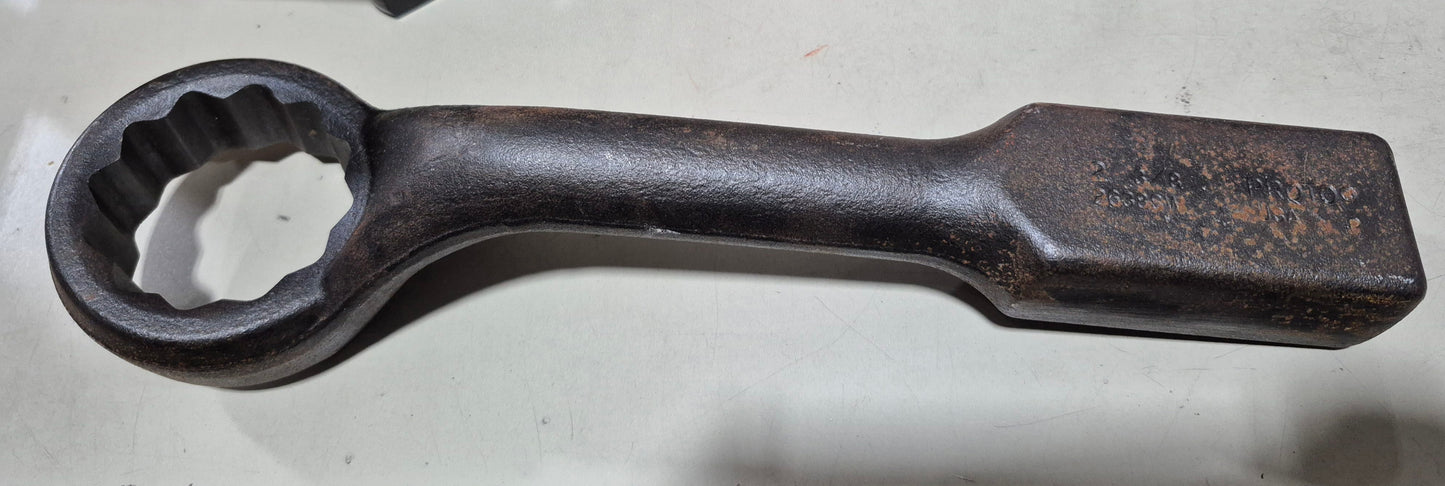 Proto 2638SW 2-3/8" x 12 point Offset striking wrench