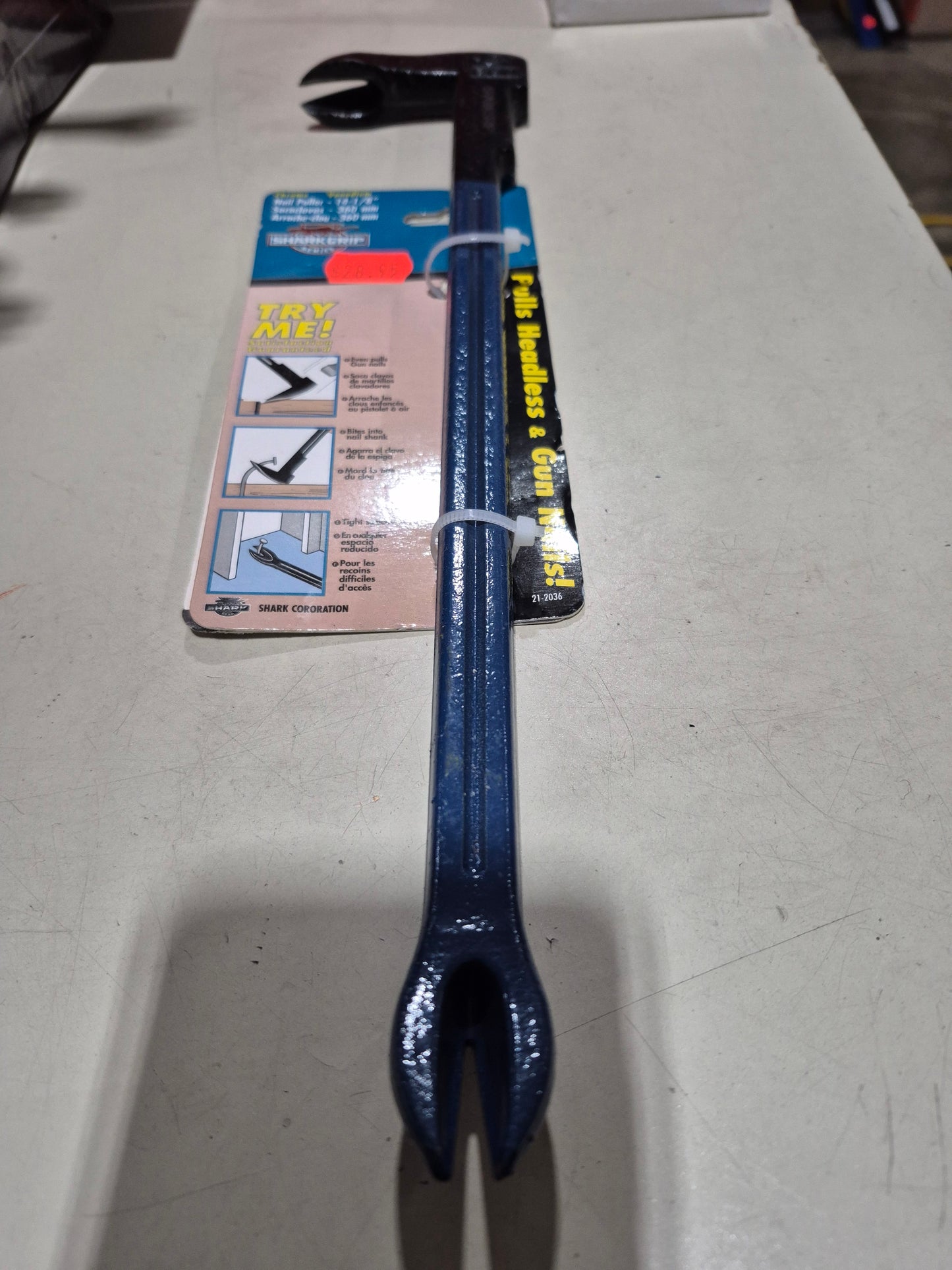 Shark grip 14" pry bar (5pcs)