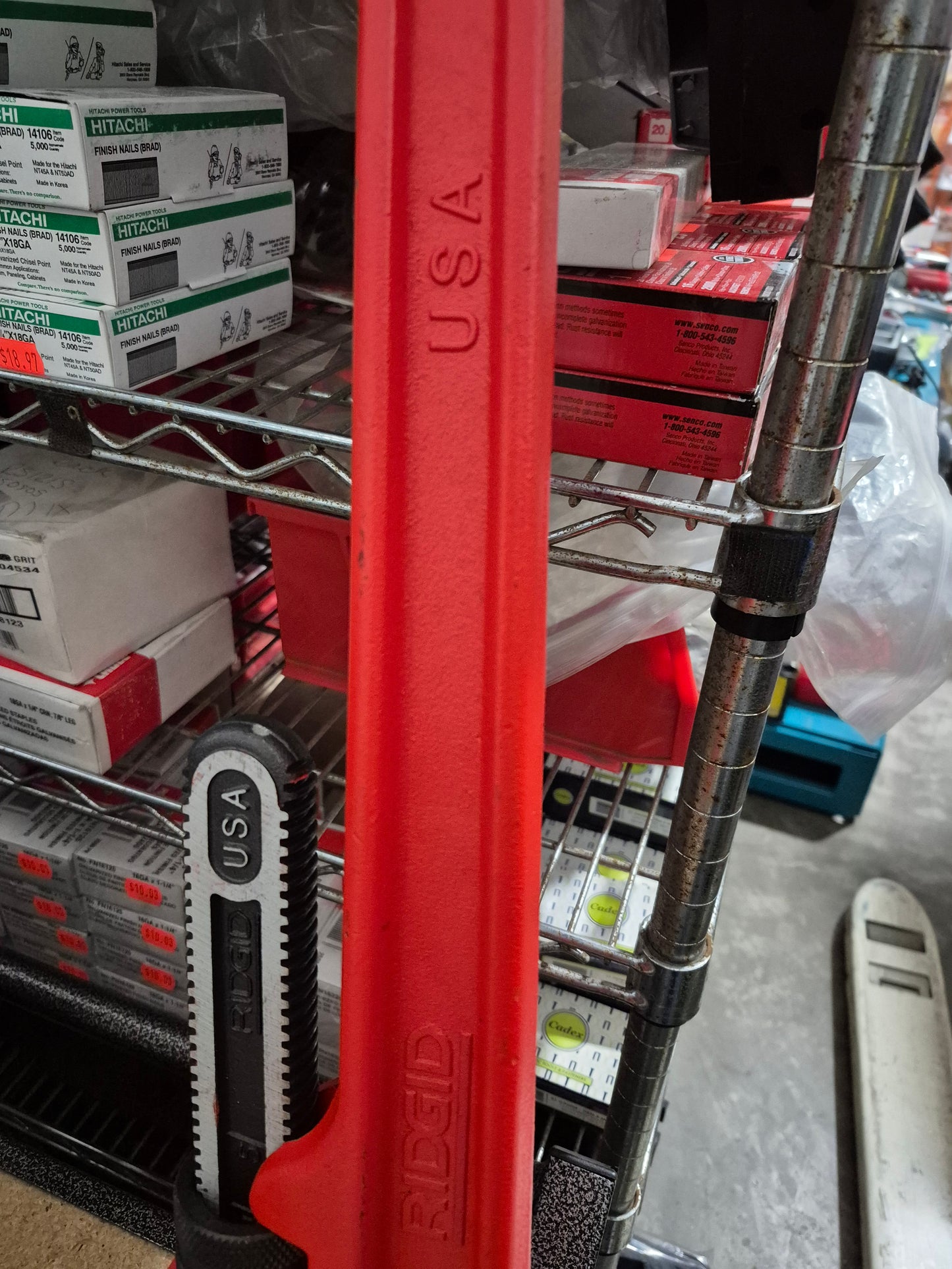 Ridgid 31035 36" straight pipe wrench made in USA 🇺🇸