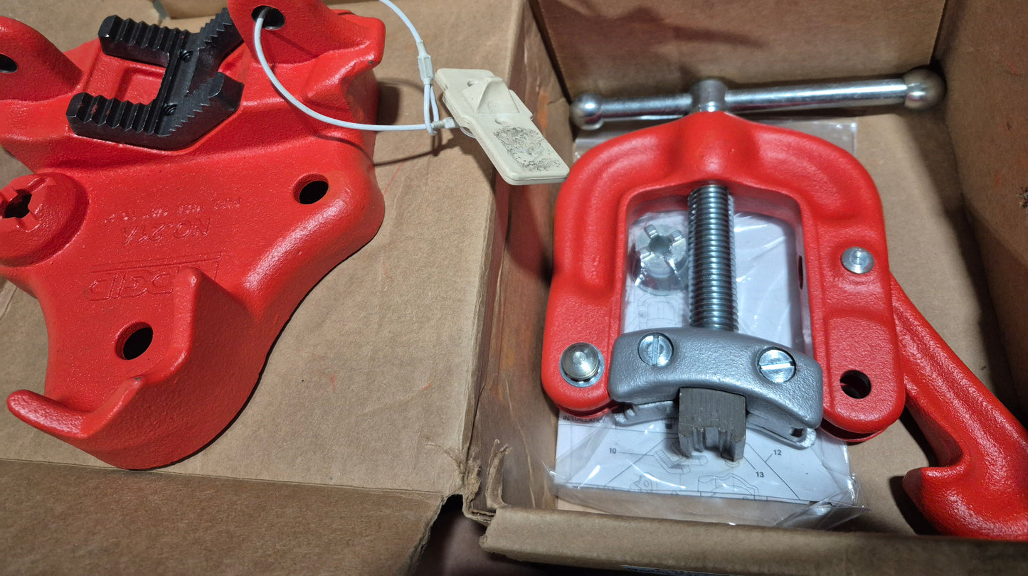 Ridgid 21A Bench Yoke Vise 40080 1/8-2" / 3-50mm made in USA 🇺🇸