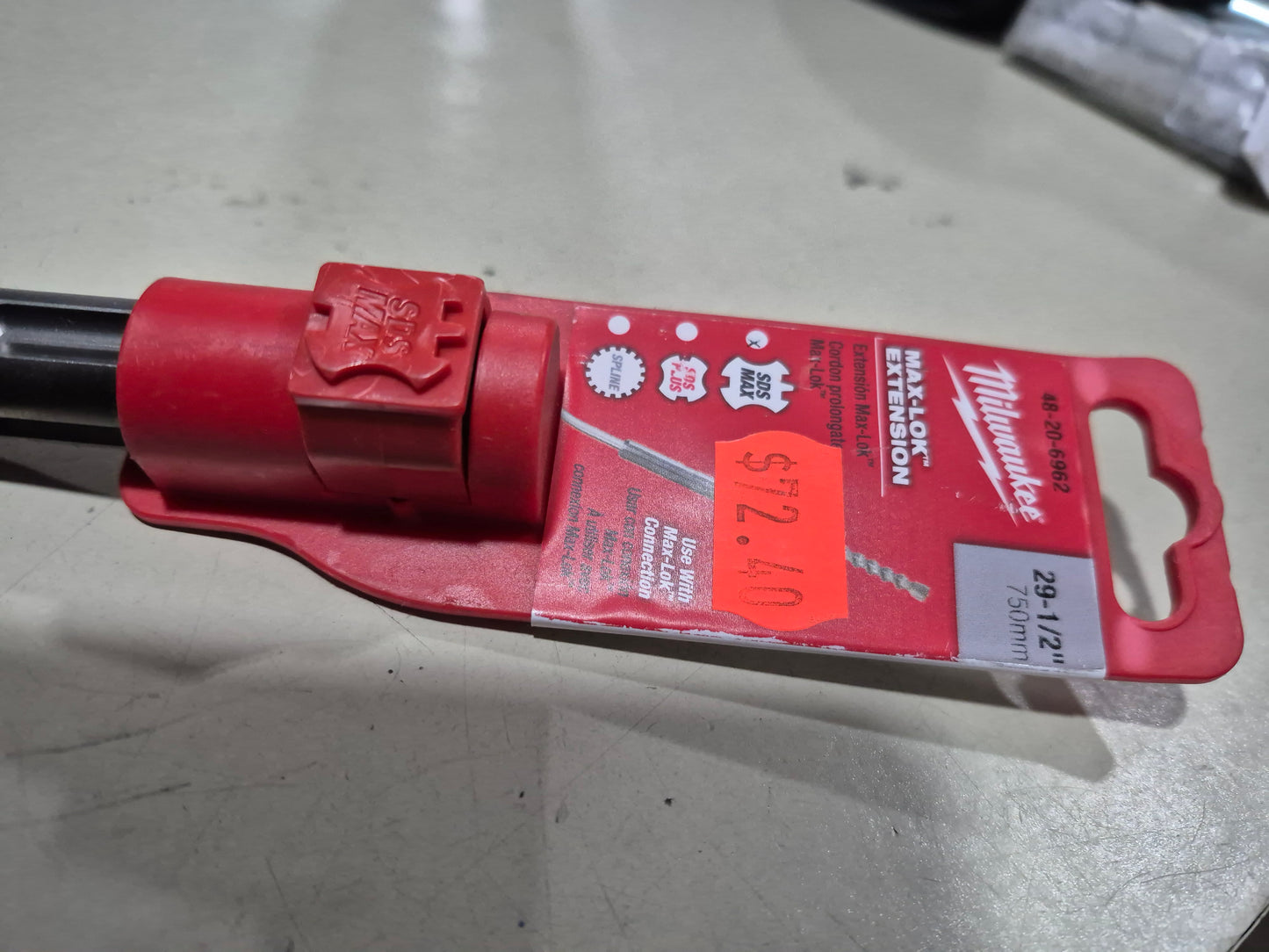 Milwaukee 29-1/2" sds max extension max lok