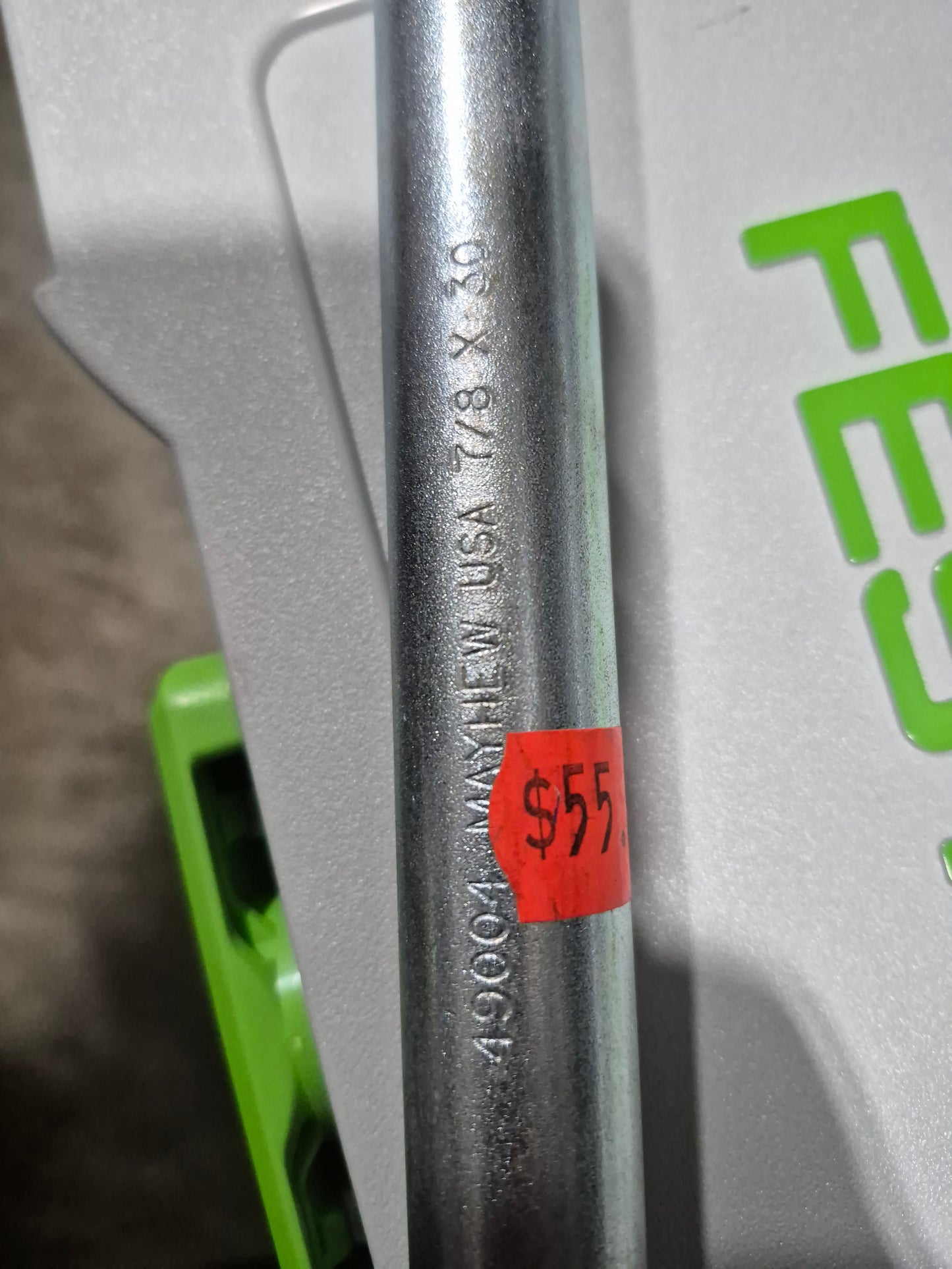 Mayhew 30"×7/8" Jimmy Bar sleever bar US made.