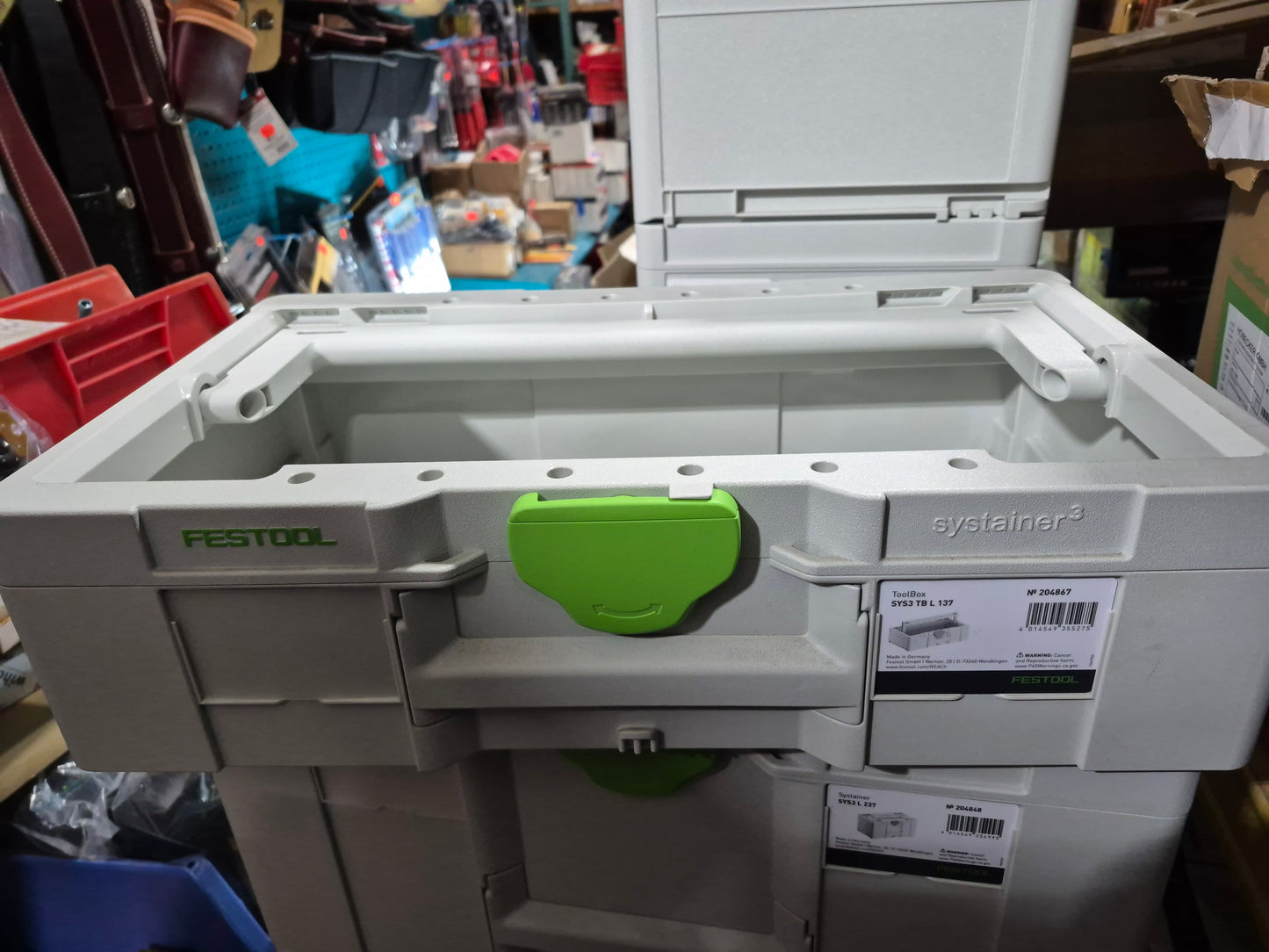Festool 204867 Systainer3 ToolBox SYS3 TB L 137