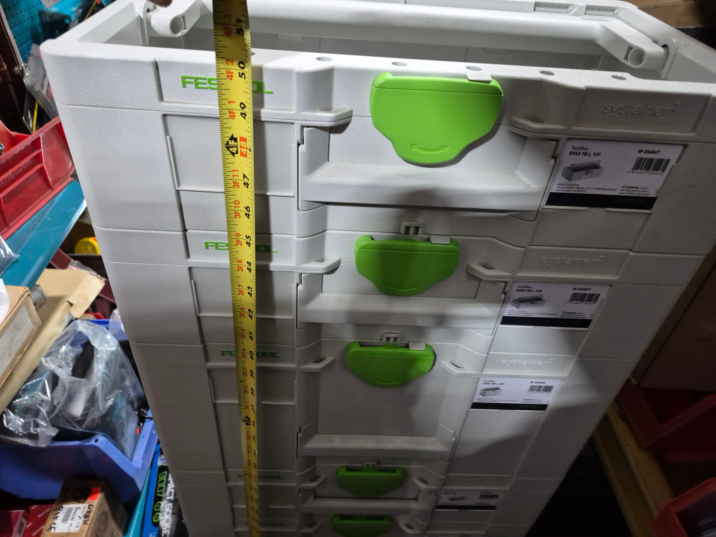 Festool tool box organizer 7pcs bundled systainer3 (all new)