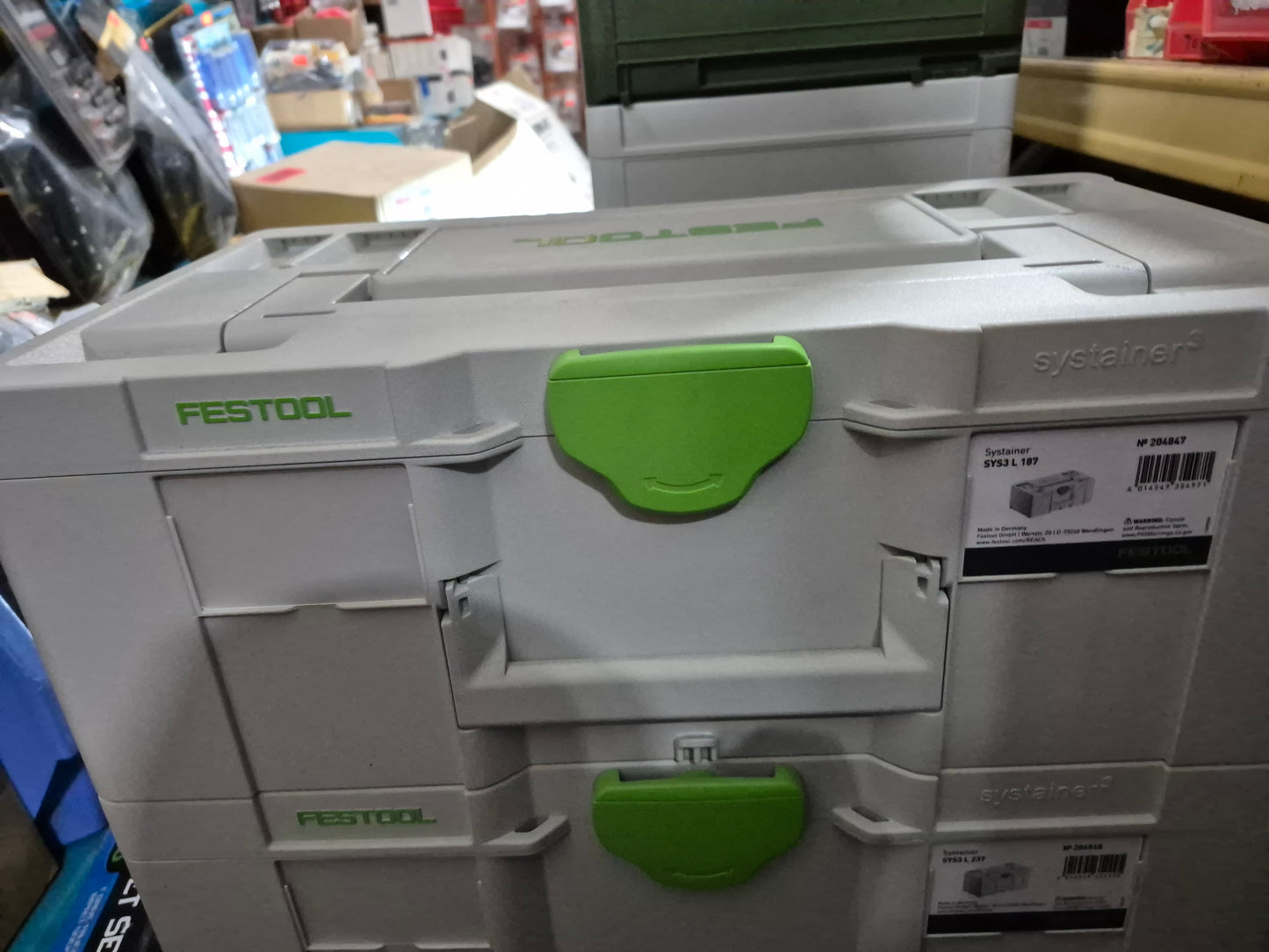 Festool tool box organizer 7pcs bundled systainer3 (all new)