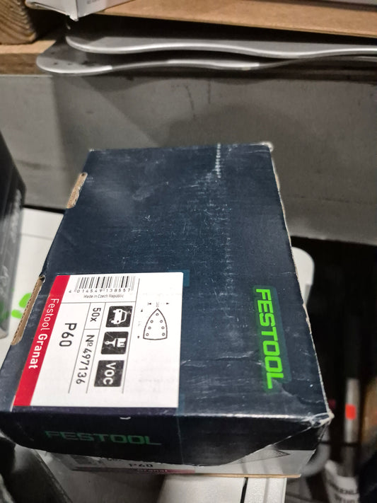 Festool 497136 10pc DTS granat sandpaper