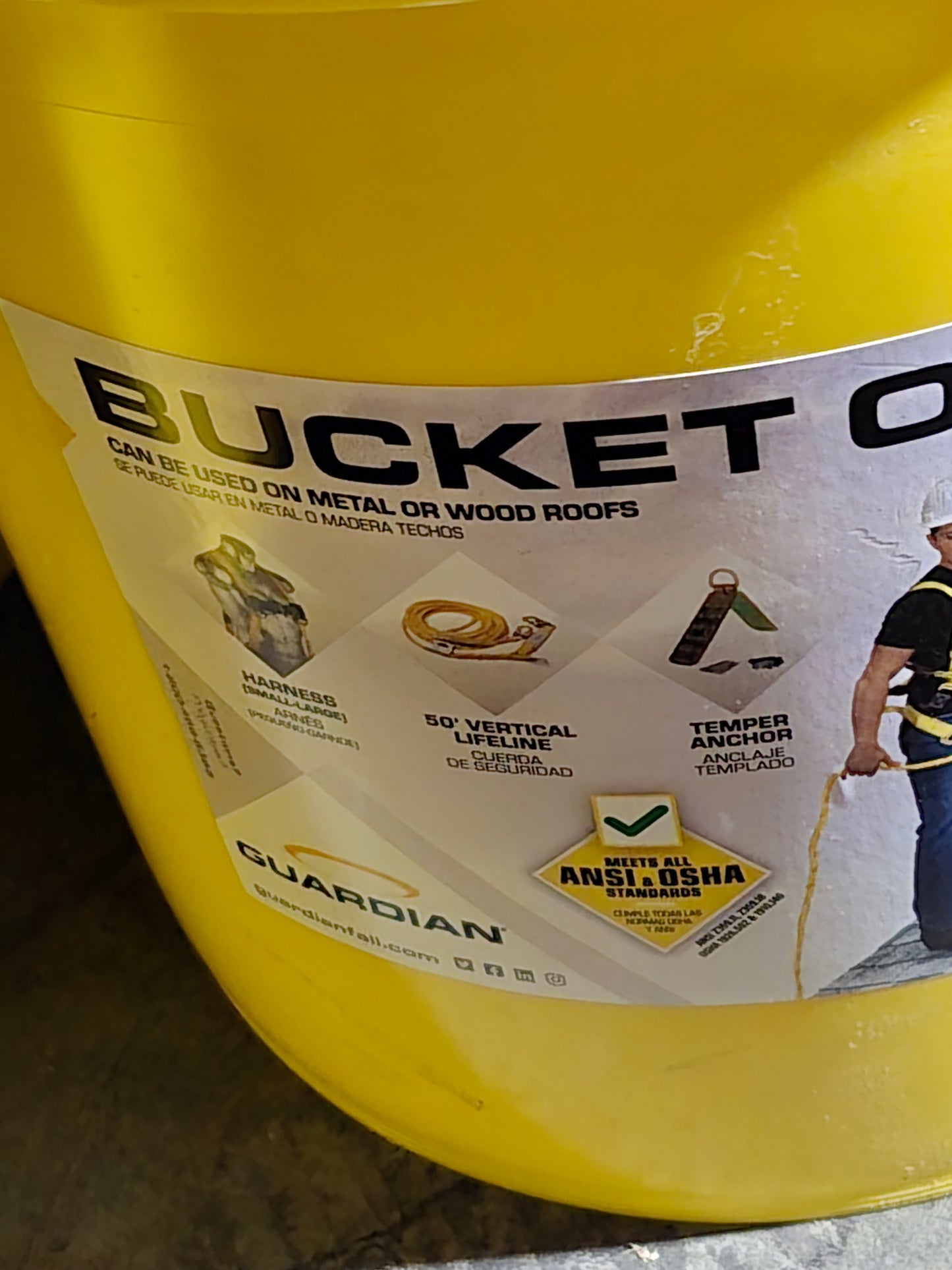 RK1 full harness set roofers protection