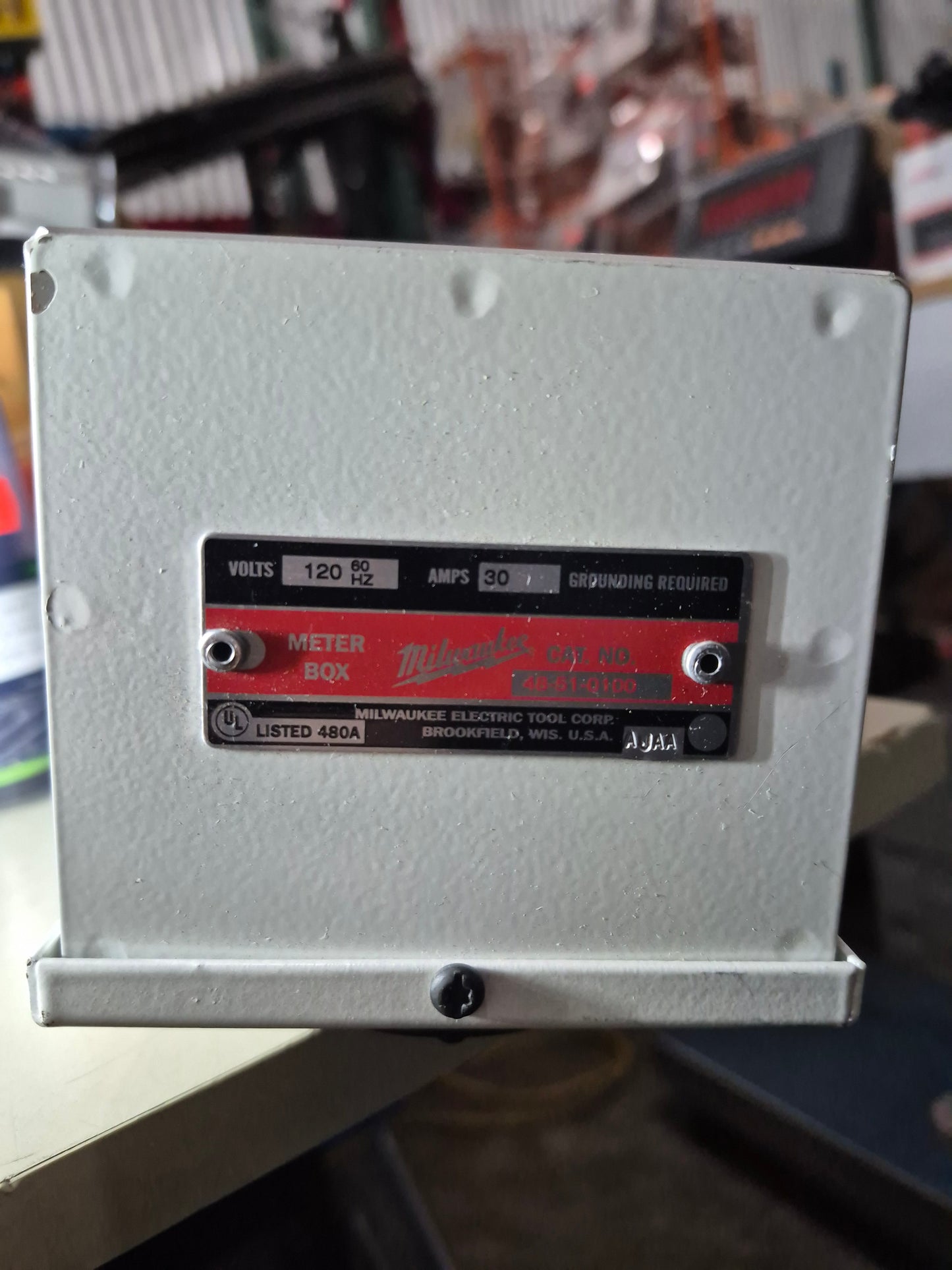 Milwaukee Meter Box 120V 30AMP 48-51-0100