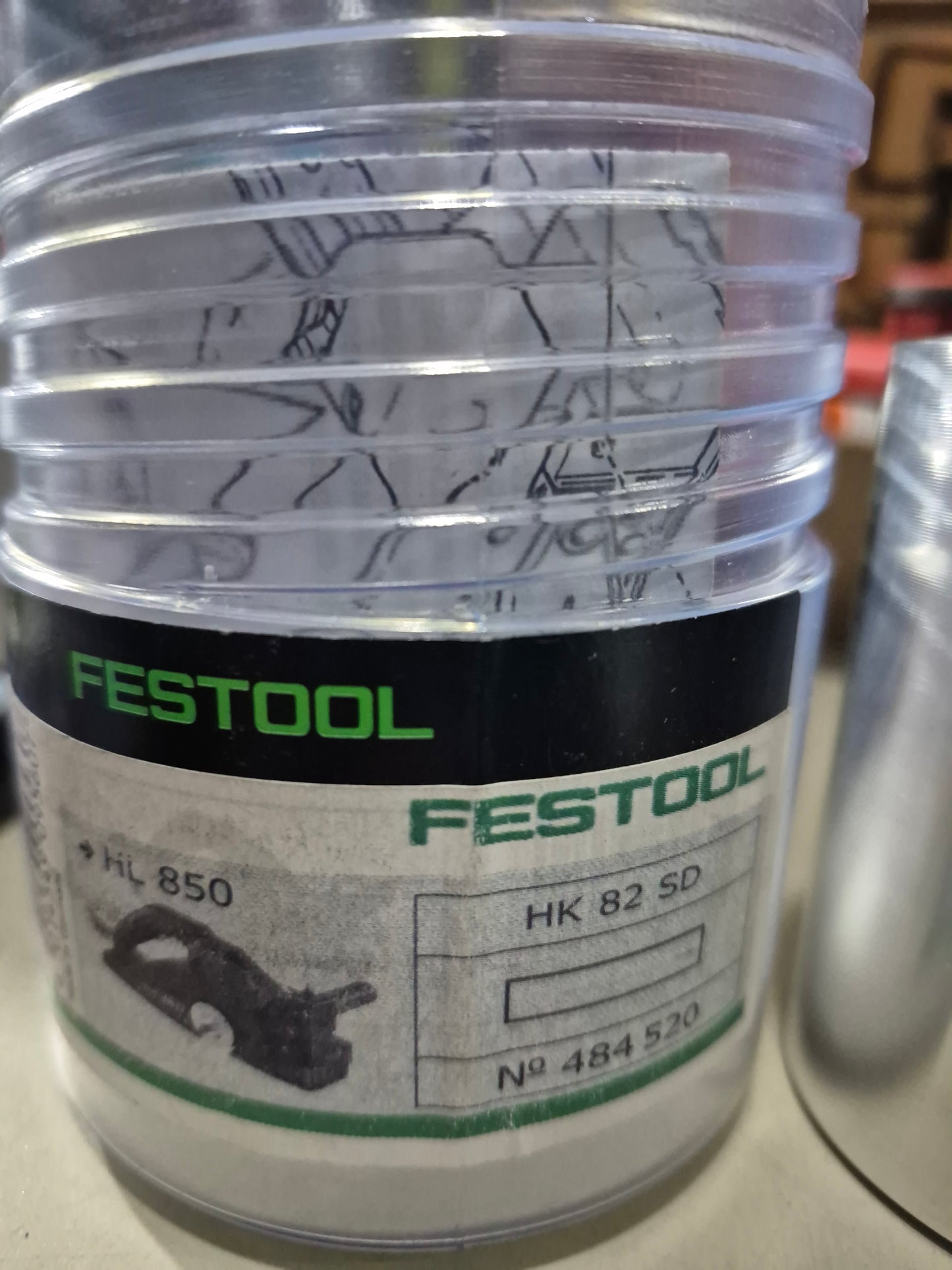 Festool 484520 Hl 850 Standard Planer Head, Smooth. Replacement accessories for HL 850