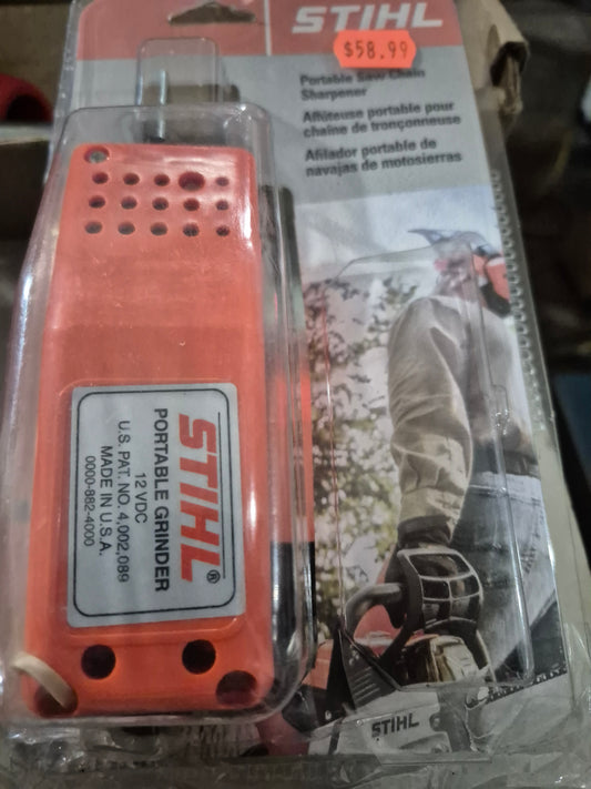 STIHL 0000 882 4001 Portable 12 Volt Saw Chain Grinder/Sharpener