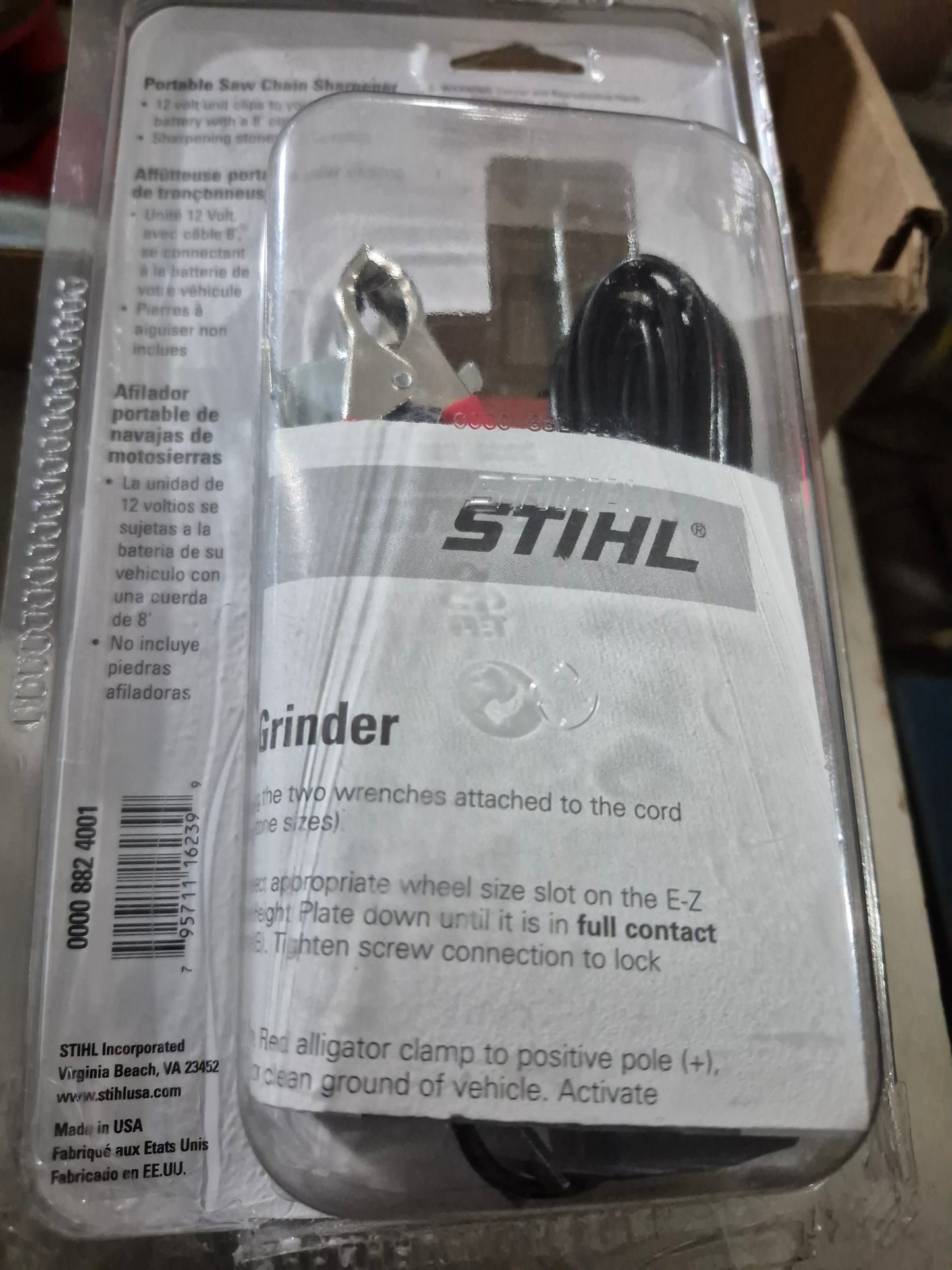 STIHL 0000 882 4001 Portable 12 Volt Saw Chain Grinder/Sharpener