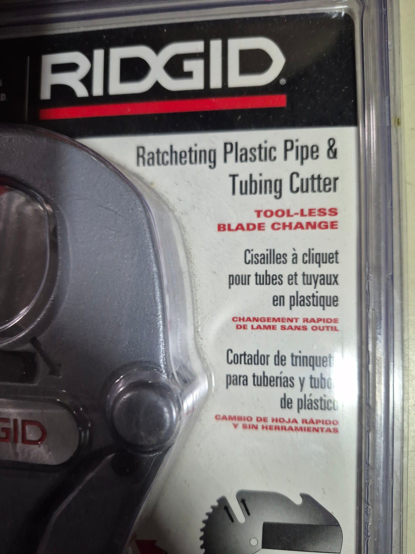 Ridgid 32498 model rc-1625 Ratcheting plastic pipes & Tubing cutter