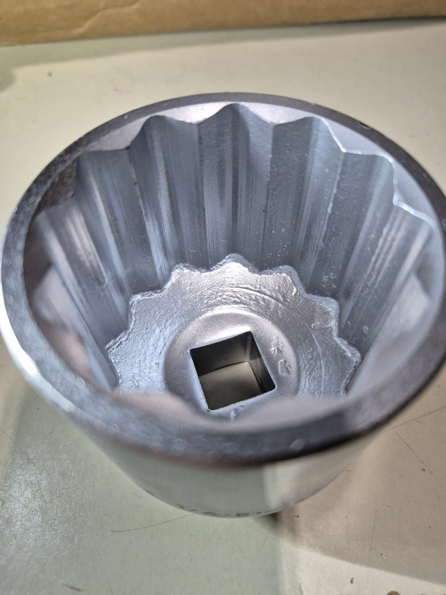 S-K 2-1/4" 3/4" dr 12pt shallow socket USA made