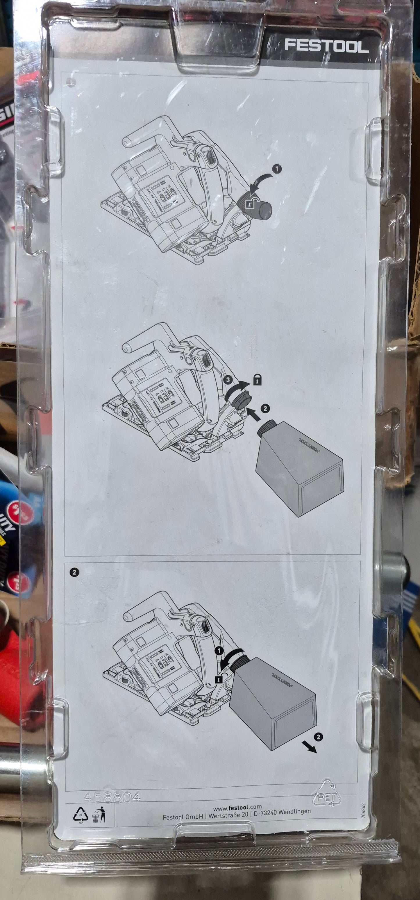 Festool 500393 dust bag for tsc 55 track saw