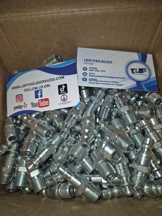 Coilhose Pneumatic 1/4" air fitting MPT common (bulk 217 pcs) 1501-P