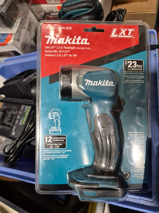 Makita DML 802 18v led light