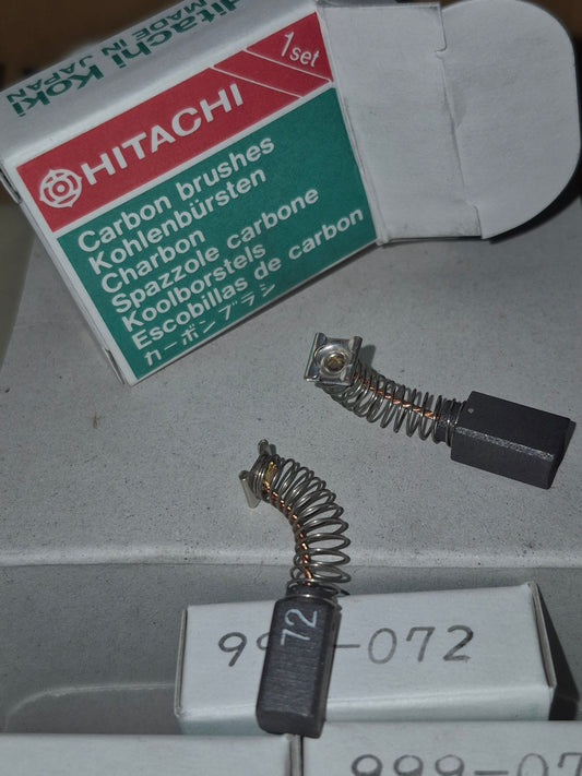 Hitachi 999072 carbon brush pair