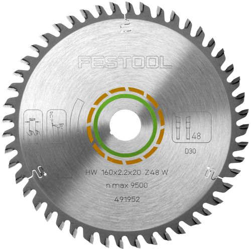 FESTOOL 495377 FINE TOOTH SAW BLADE 6 1/4