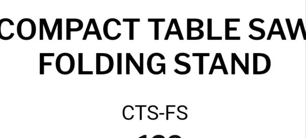 SAWSTOP CTS-FS Mobile Bases and Stands only(open box, display) clearance sale.

Pair your saw with one of these mobility choices to maximize your flexibility without forfeiting a reliably solid cutting surface.