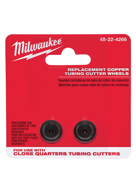 MILWAUKEE 48224266 REPLACEMENT COPPER TUBING CUTTER WHEELS