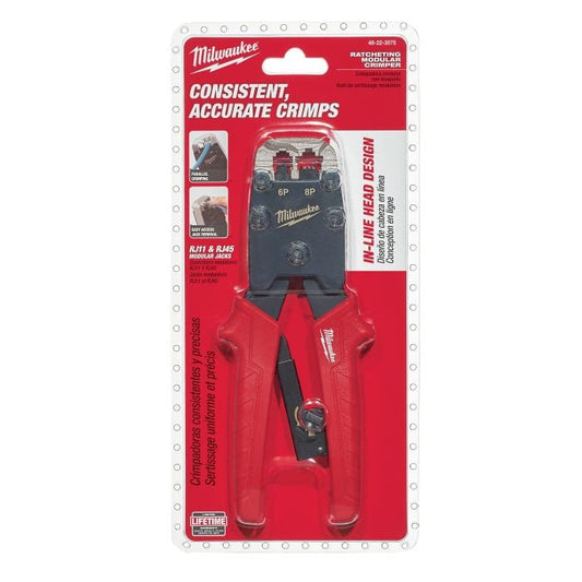 MILWAUKEE 48223075 RATCHETING MODULAR CRIMPER